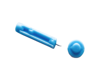 มีดหมอสแตนเลส 30g แบบใช้แล้วทิ้งสีน้ำเงิน Twist Type Lancet