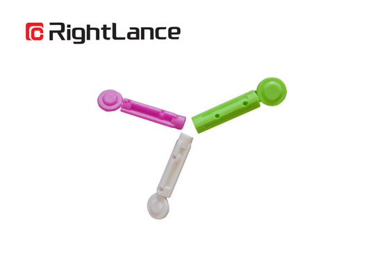เครื่องวัดน้ำตาลในเลือด Twist Lancet 28g ใช้ใบรับรอง ISO