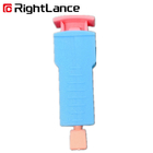 อัตโนมัติสีชมพูสีน้ำเงิน 25g 0.18 ซม. ปากกา Lancing Device เครื่องวัดน้ำตาลในเลือดและอุปกรณ์กรีด