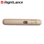 10cm FDA White Lancing Device ปากกา Lancet Device สำหรับผู้ป่วยโรคเบาหวาน